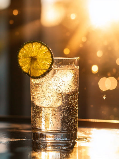 Erfrischend zitronig und nicht zu süß: Unser bayrisches Bio Tonic Water. Nachhaltig in der 0,5-Liter Pfandflasche, bio-zertifiziert nach DE-ÖKO-007.