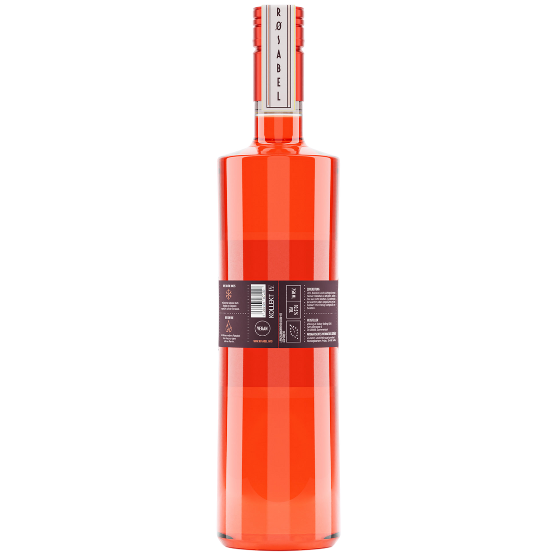 RØSABEL Glühwein Rosé | Bio &amp; Vegan 0,75 Liter
